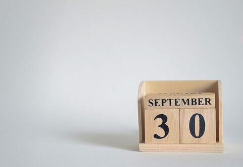 deadline 30 september