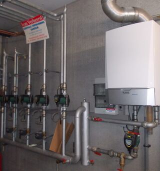 verwarming op gas